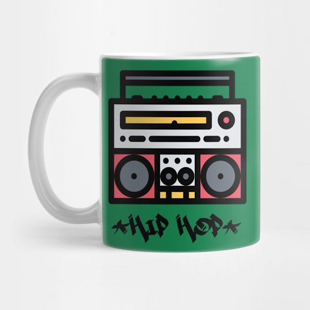 underground hip hop boombox rap by untagged_shop